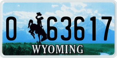 WY license plate 063617