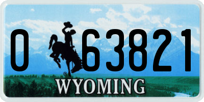WY license plate 063821