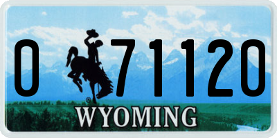 WY license plate 071120