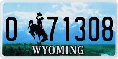 WY license plate 071308
