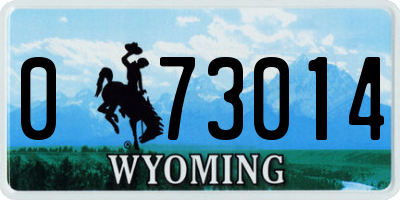 WY license plate 073014