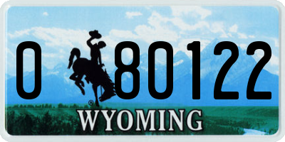 WY license plate 080122