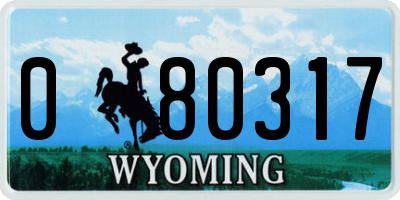 WY license plate 080317