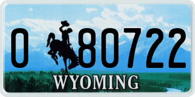 WY license plate 080722