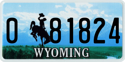 WY license plate 081824