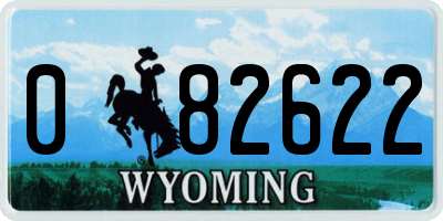 WY license plate 082622