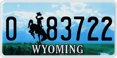 WY license plate 083722