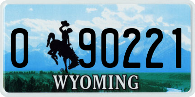 WY license plate 090221