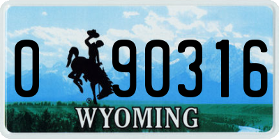 WY license plate 090316