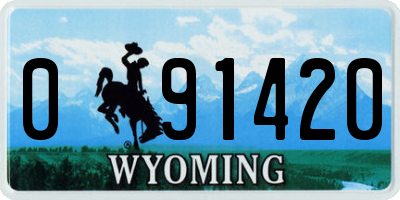 WY license plate 091420
