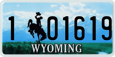 WY license plate 101619