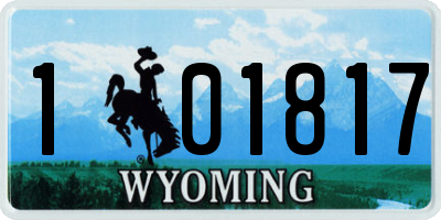 WY license plate 101817