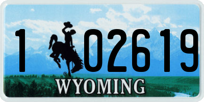 WY license plate 102619