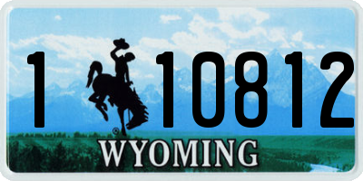 WY license plate 110812