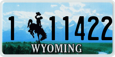 WY license plate 111422