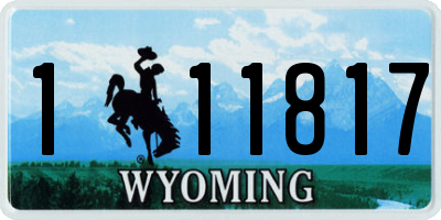 WY license plate 111817