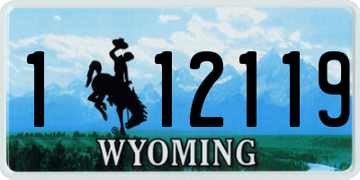 WY license plate 112119