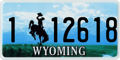 WY license plate 112618