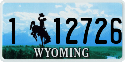 WY license plate 112726