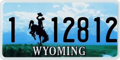 WY license plate 112812