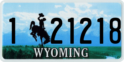 WY license plate 121218