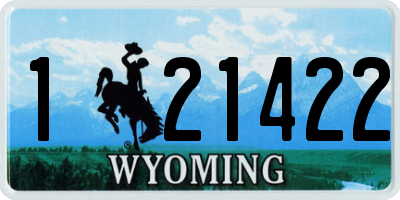 WY license plate 121422