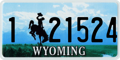 WY license plate 121524