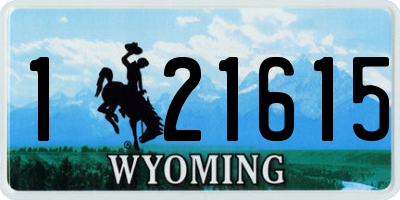 WY license plate 121615