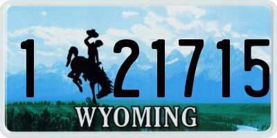 WY license plate 121715