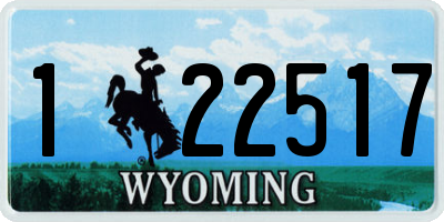 WY license plate 122517