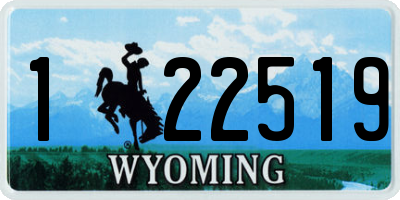 WY license plate 122519
