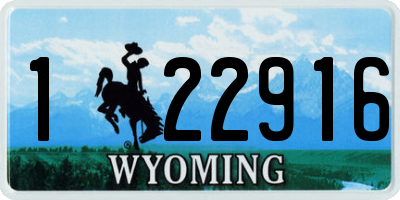 WY license plate 122916