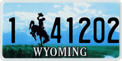 WY license plate 141202