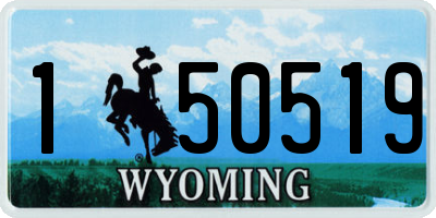 WY license plate 150519