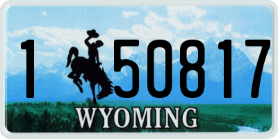 WY license plate 150817