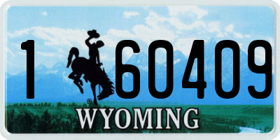 WY license plate 160409