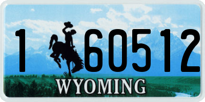 WY license plate 160512
