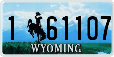 WY license plate 161107