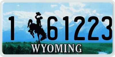 WY license plate 161223