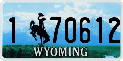 WY license plate 170612