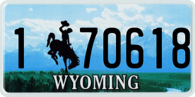 WY license plate 170618