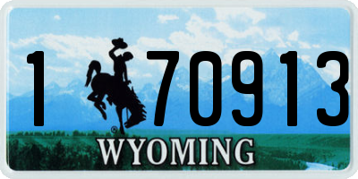 WY license plate 170913