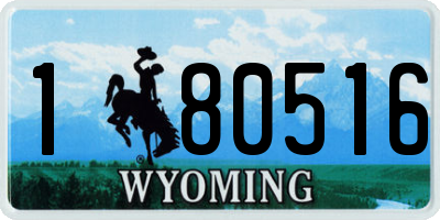 WY license plate 180516
