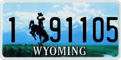 WY license plate 191105