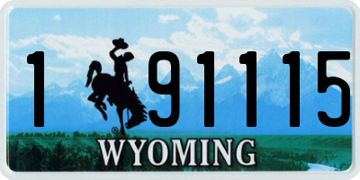 WY license plate 191115