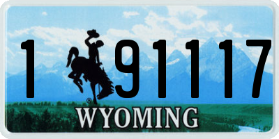 WY license plate 191117