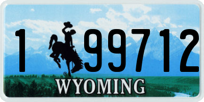 WY license plate 199712