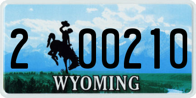 WY license plate 200210