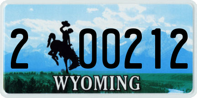 WY license plate 200212