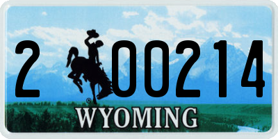 WY license plate 200214